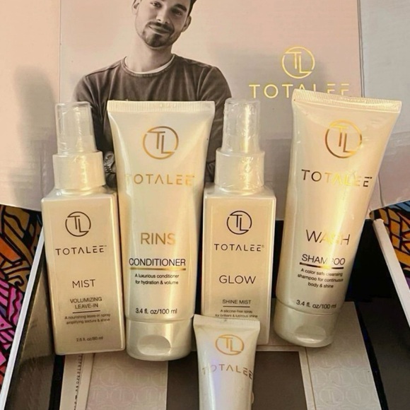 Totalee Other - Totalee Hair Care 5-Piece Bundle Shampoo Conditioner Leave-In Cream Mist NEW